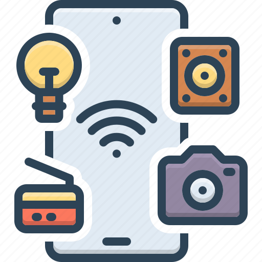Things, bulb, camera, wifi, radio, electronic, stuff icon - Download on Iconfinder