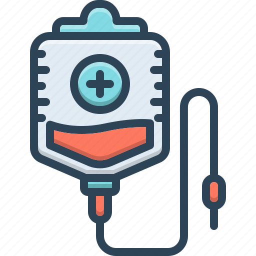 Iv, medicine, infusion, saline, intracare, injection, transfusion icon - Download on Iconfinder