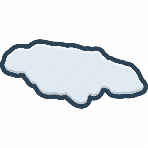 Jamaica, country, state, map, border, realm, hull shape icon - Download on Iconfinder