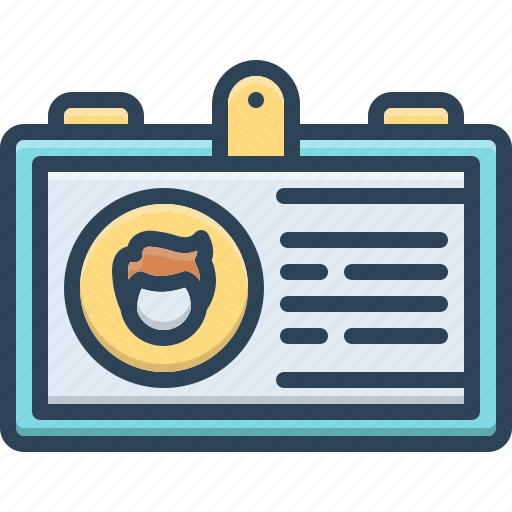 Identity, certificate, recognition, recognizance, information, licence, pass icon - Download on Iconfinder
