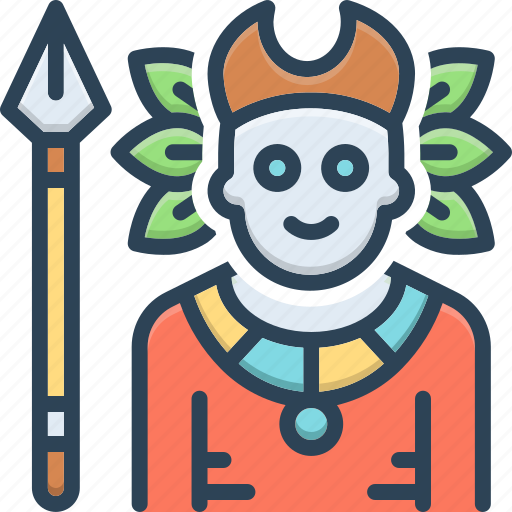 Tribes, ethnic, dynasty, crown, necklace, tribe, traditional icon - Download on Iconfinder