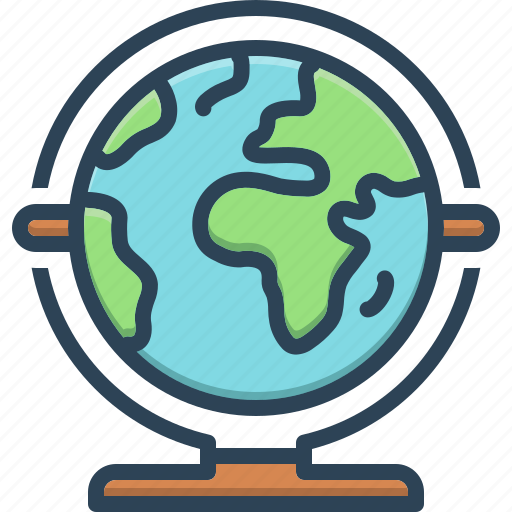 Earth, globe, planet, world, land, latitude, map icon - Download on Iconfinder