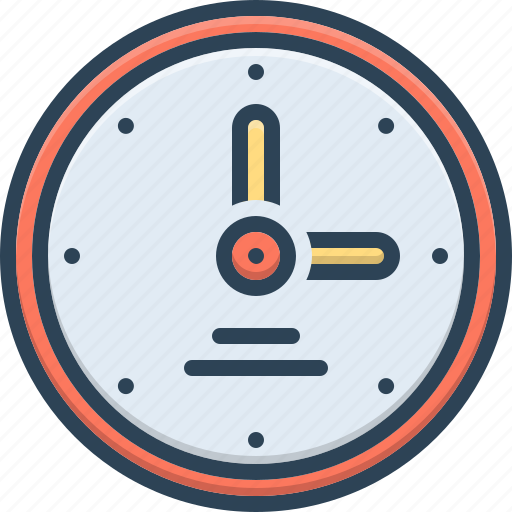 Timing, hour, period, moment, duration, timer, wall watch icon - Download on Iconfinder