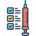 got, acquired, obtained, syringe, prevention, vaccinate, drug
