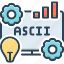 ascii, standard, code, information, technology, strategy, acronym 