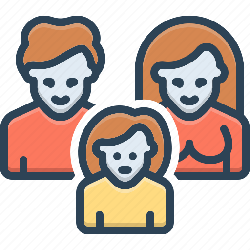 Parenting, brood, progeny, posterity, parent, family, generation icon - Download on Iconfinder