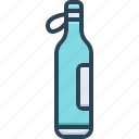 bottle, container, flask, jar, thermos, water bottle