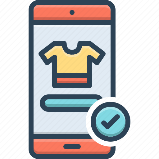 Sell, undersell, auction, trade, cloth, approve, online selling icon - Download on Iconfinder