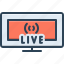 streaming, live, broadcast, webinar, collection, promotion, video 
