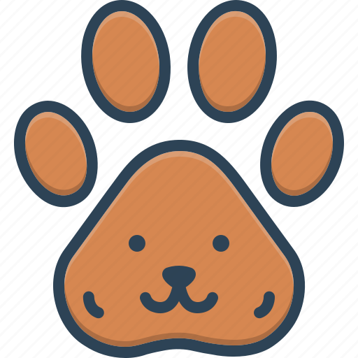 Pets, paw, domestic, dog, veterinarian, veterinary, foot print icon - Download on Iconfinder