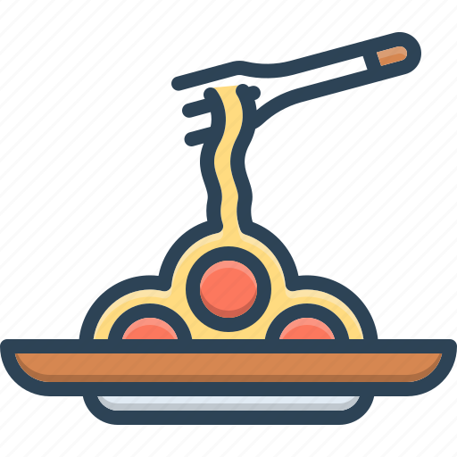 Italian, spaghetty, cuisine, delicious, noodle, fork, italian food icon - Download on Iconfinder