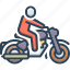 ride, excursion, jaunt, motorcycle, motorbike, vehicle, rider 
