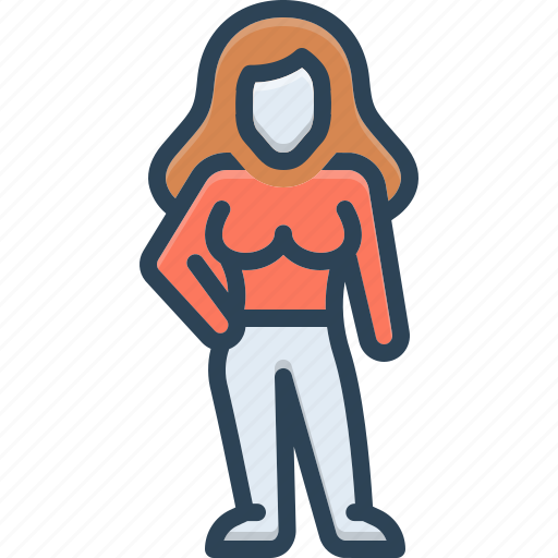 Posing, figure, style, posture, models, actress, standing icon - Download on Iconfinder
