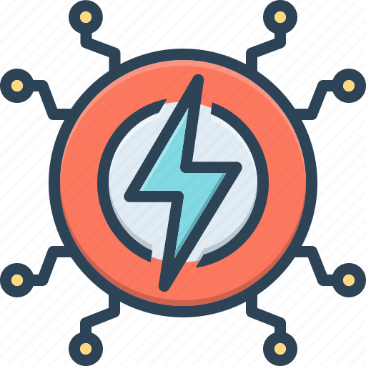 Energy, intensity, voltage, charge, consumption, lightning, electric power icon - Download on Iconfinder