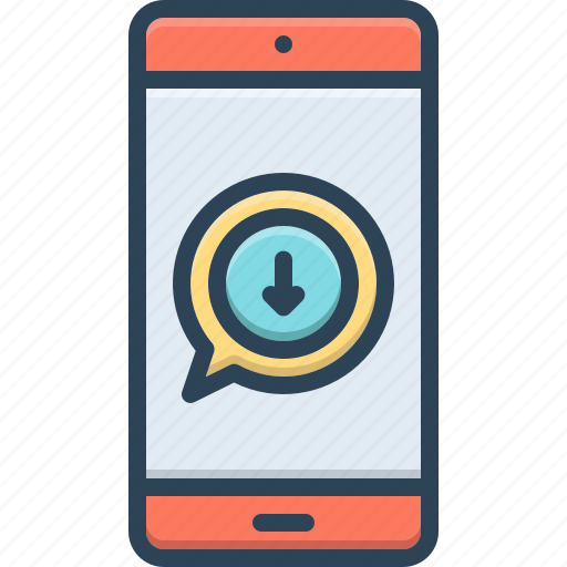 Incoming, call, phone, communication, device, technology, gadget icon - Download on Iconfinder