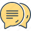 dialog, message, chat, bubble, speech, blog, communication 