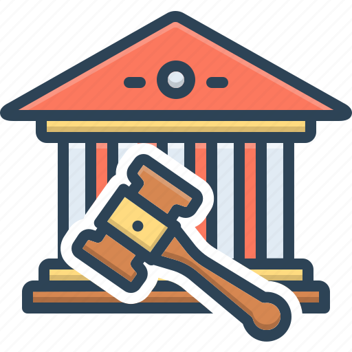Judicial, juridical, magisterial, jurisdictive, legislation, authority, government institution icon - Download on Iconfinder