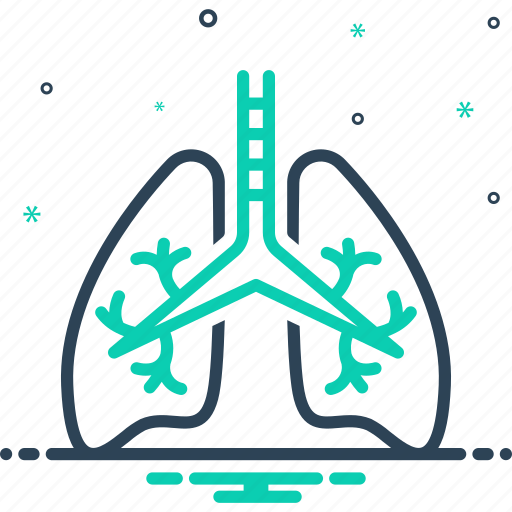 Respiratory, inhaling, panting, wheezing, gasping, lungs, pulmonary icon - Download on Iconfinder