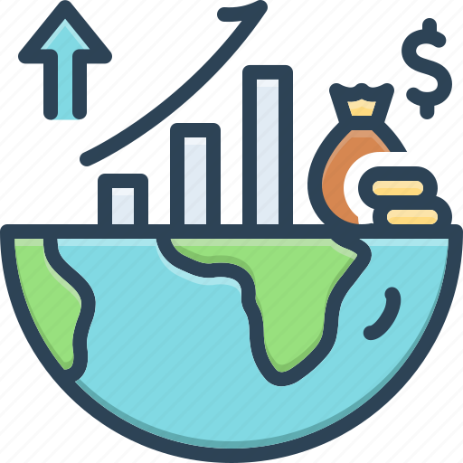 Gdp, growth, economic, profit, income, domestic, gross domestic product icon - Download on Iconfinder