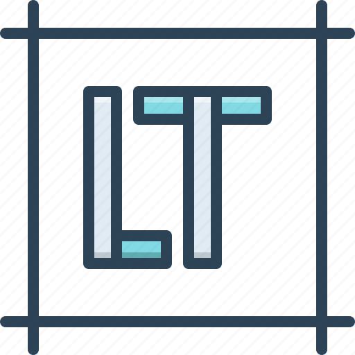 Lt, monogram, letter, trendy, concept, alphabet, tyography icon - Download on Iconfinder