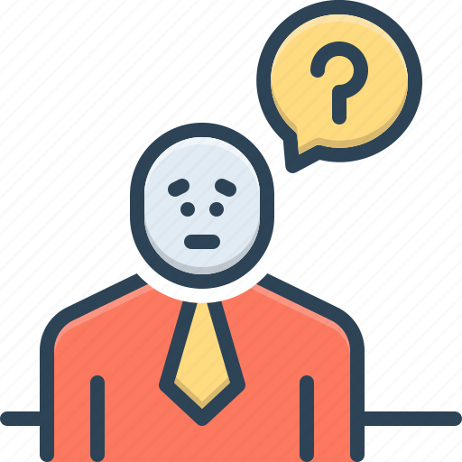 Rather, think, confused, person, problem, question mark, question icon - Download on Iconfinder