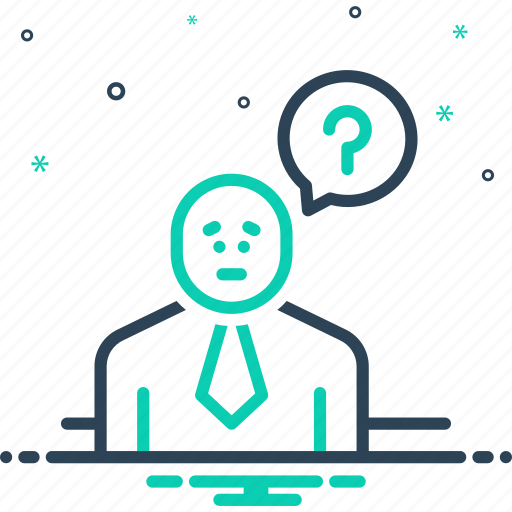 Rather, think, question, confused, person, problem, question mark icon - Download on Iconfinder