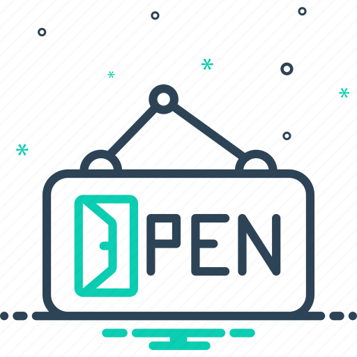 Open, unbuttoned, unclosed, uncurtained icon - Download on Iconfinder