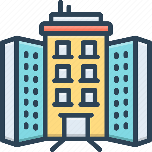 Apartments, accommodation, residence, condo, penthouse, building, lodging icon - Download on Iconfinder
