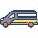 van, camper, caravan, truck, transport, automobile, transportation