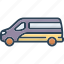 van, camper, caravan, truck, transport, automobile, transportation 