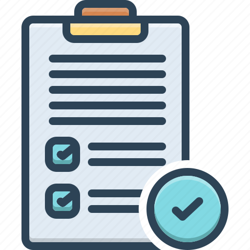 Passed, departed, progress, evaluation, questionnaire, report, exam pass icon - Download on Iconfinder