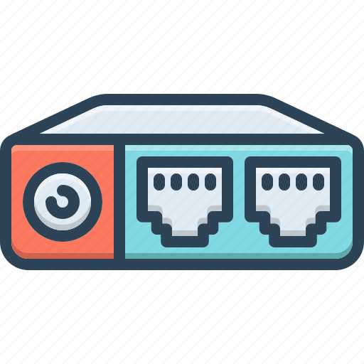 Tcp, cable, connector, socket, electronic, ethernet, proxy server icon - Download on Iconfinder