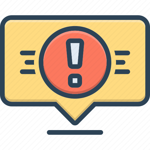 Warning, alert, caution, sign, hazard, attention, notice icon - Download on Iconfinder