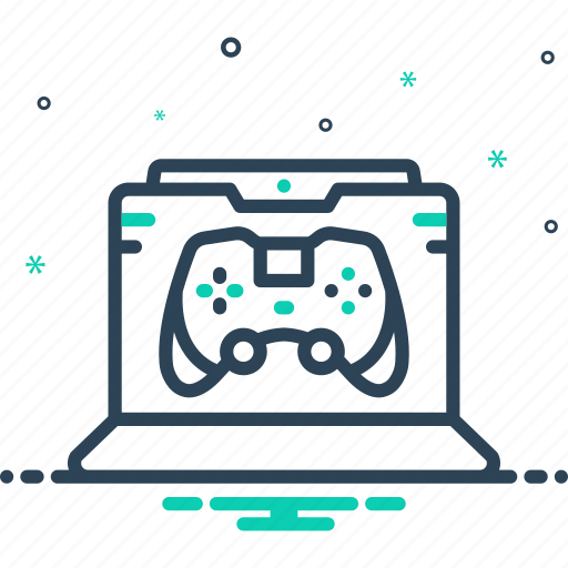 Gaming, wireless, controller, videogame, electronic, computer game, play online icon - Download on Iconfinder