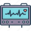 cardiogram, heartbeat, pulse, ecg, machine, treatment, cardiology, atrial fibrillation 