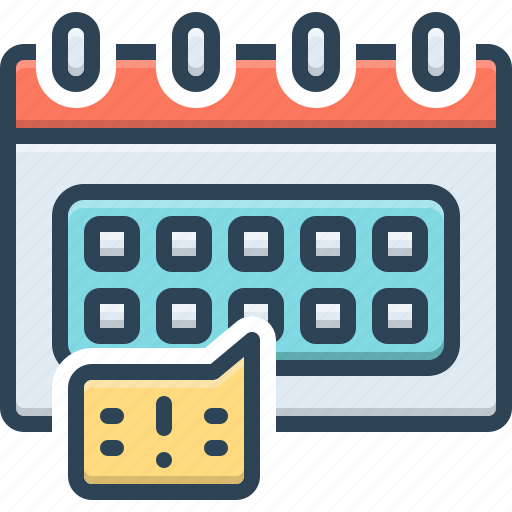Due, payment, deadline, reminder, month, calendar, installment icon - Download on Iconfinder