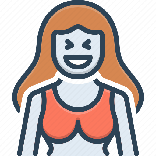 Laugh, jibe, laughter, deride, chuckle, giggle, grin icon - Download on Iconfinder