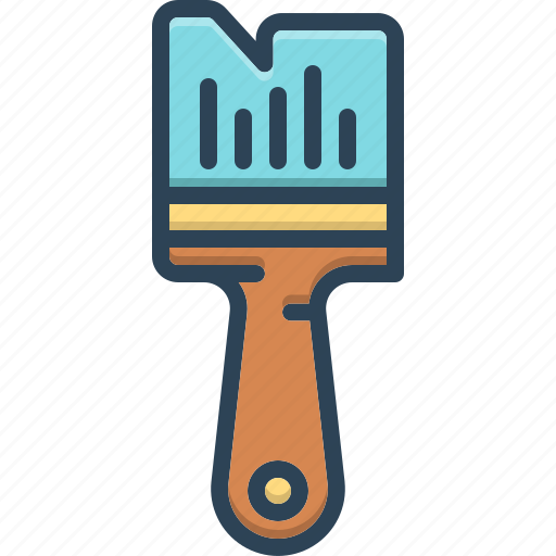 Brush, paint, renovation, painter, repair, craft, paint brush icon - Download on Iconfinder