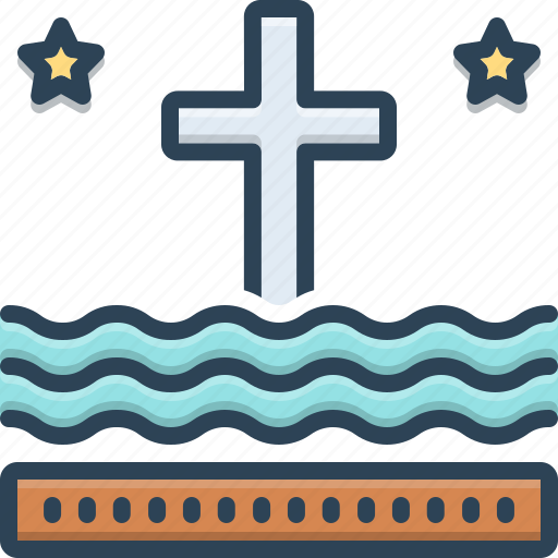 Catholic, cross, holy sign, liturgy, religious, ritual, sign icon - Download on Iconfinder