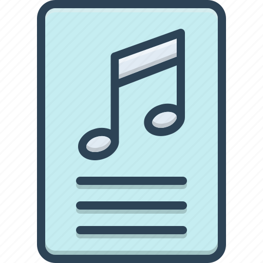 Lyric, music, musical, playlist, studio, technology, writing icon - Download on Iconfinder