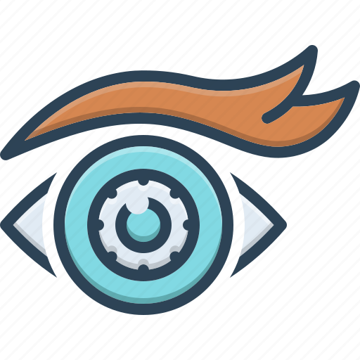 Eye, look, eyeball, optical, eyesight, vision, observation icon - Download on Iconfinder