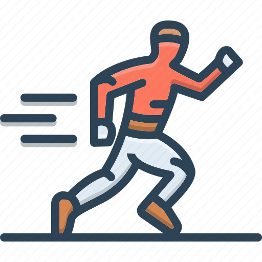 Athletics, jogger, man, race, runner, running, sports icon - Download on Iconfinder