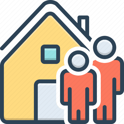 Accommodation, habitation, home, house, ours, residence, we icon - Download on Iconfinder