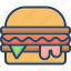 burger, cheese, delicious, food, hamburger, junk food, snack 