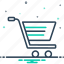 cart, commerce, e, ecommerce, purchase, shopping, trolley 