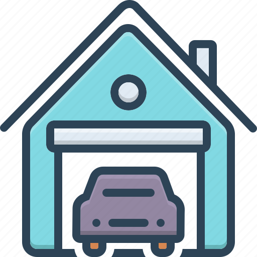 Automotive, garage, motorcycle, parking, service, warehouse, workshop icon - Download on Iconfinder