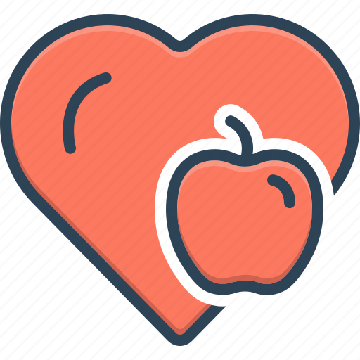 Apple, diet, fresh, fruit, health, maintain, nutrition icon - Download on Iconfinder