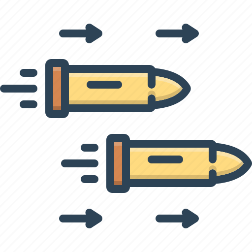 Bullet, facilely, hastily, quickly, soon, speedily, swiftly icon - Download on Iconfinder