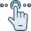 finger, fingerprint, gadget, hand, tap, technology, touch 