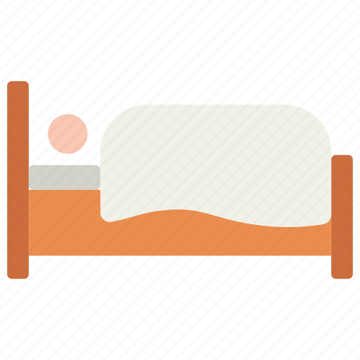 Person, bed, sleep, bedroom, rest icon - Download on Iconfinder